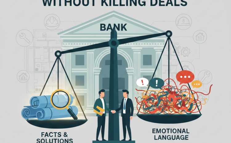  The Language Lenders Trust: How to Communicate Issues Without Killing Deals